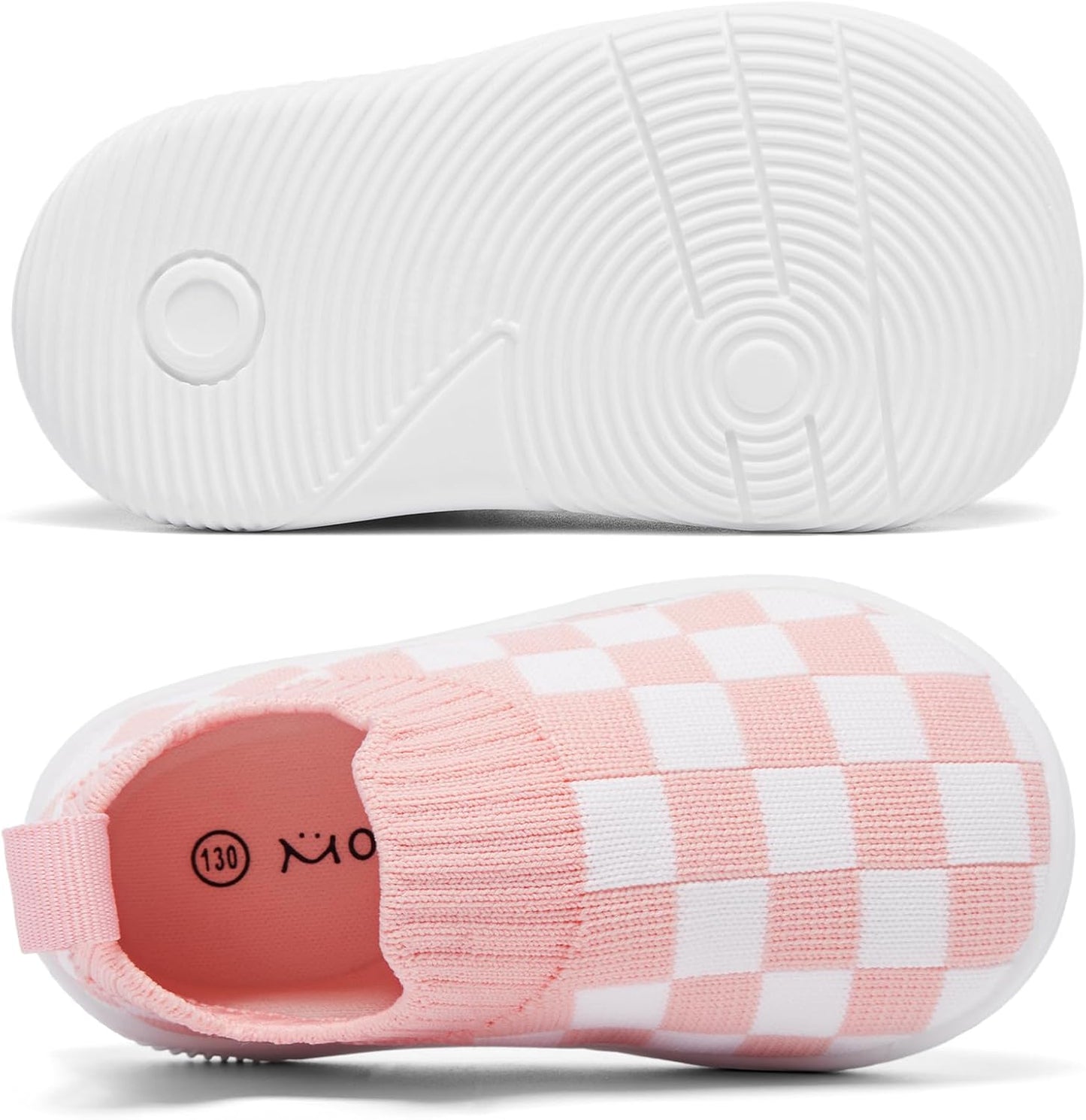 MORENDL Baby Toddler Walking Socks Non-Slip Breathable Unisex Casual Sneakers