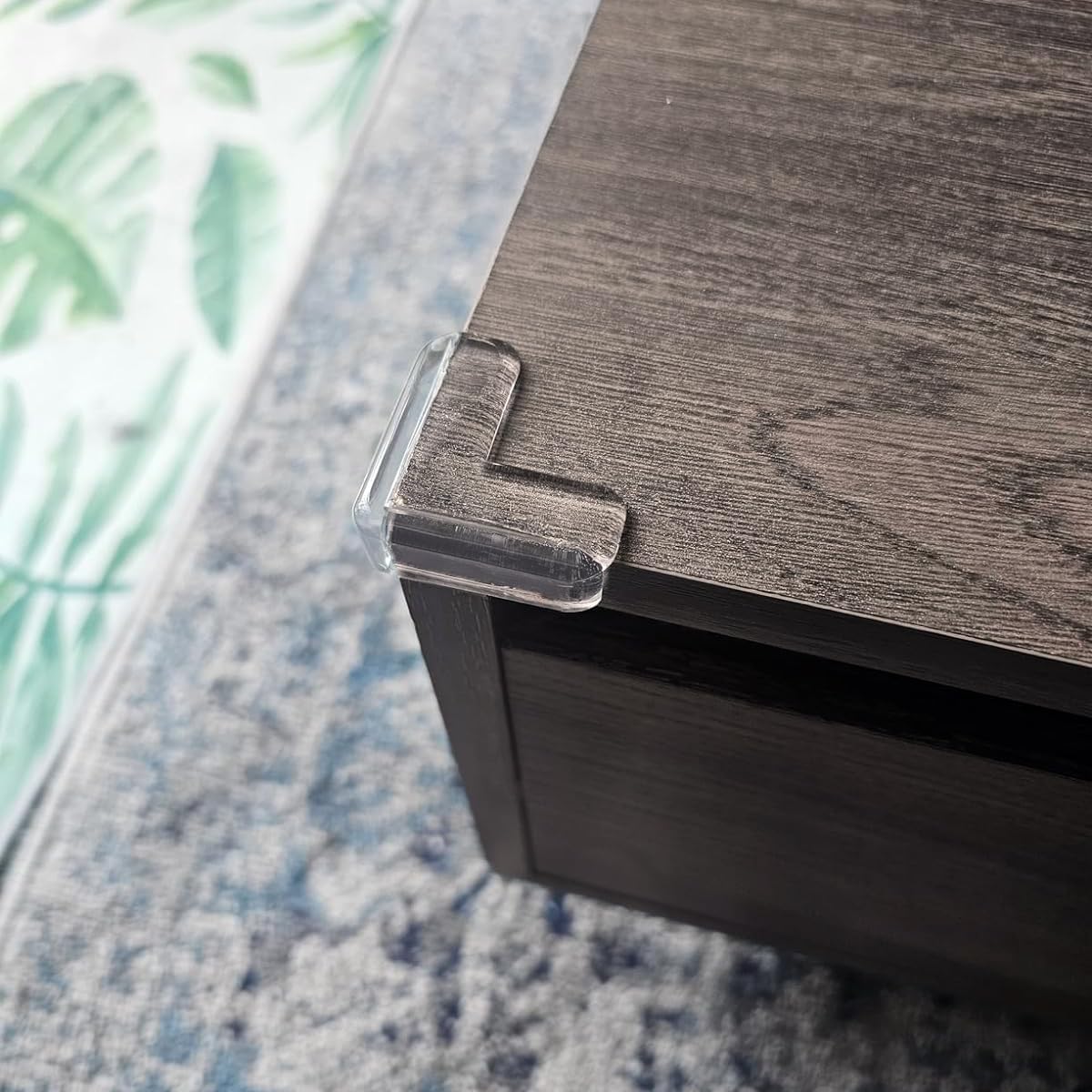 32 Pack Corner Protectors Baby Proofing Corner Guards Edges Safety Bumpers, Clear Table Corner Protector for Furniture, Desks, Chairs, L Shaped