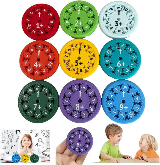 Math Fidget Spinner, Math Fact Fidget Spinners, Math Multiplication Fidget Spinner, Math Fidget Toy Multiplication, Math Learning & Education Toys Game
