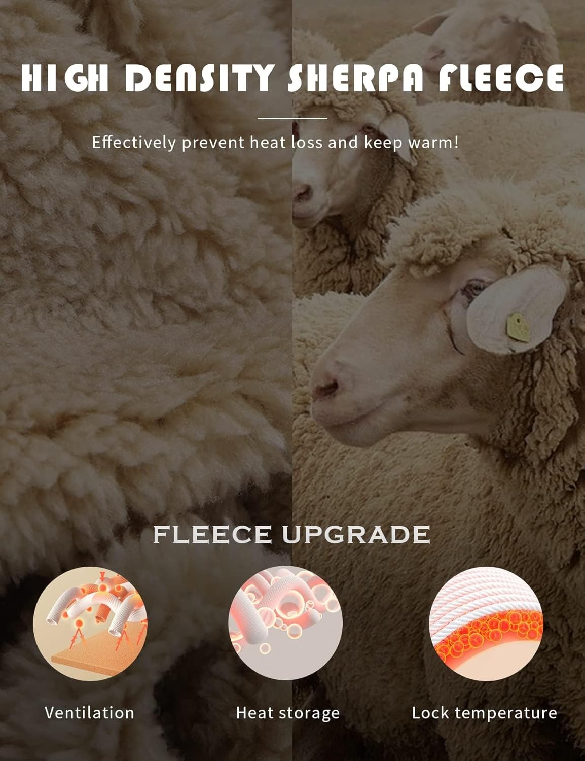 Gihuo Unisex Boy's Girls Winter Warm Sherpa Lined Zip Up Sweatshirt Fleece Jacket Kid's Hoodie Outerwear