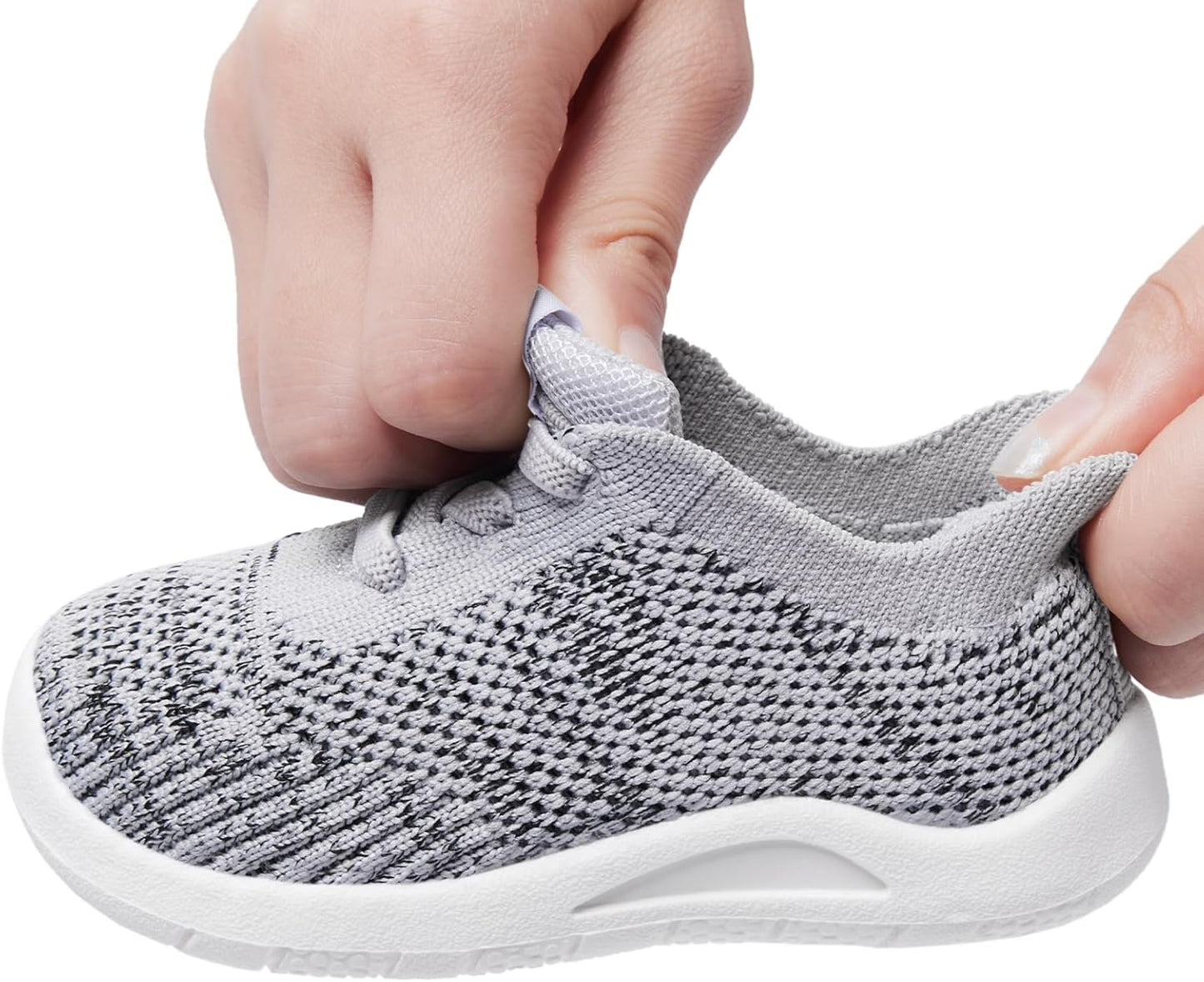 MORENDL Toddler Shoes Baby Walking Sock Shoes Infant Sneakers 0-4 Years Boy Girl Barefoot Tennis Shoe Non-Slip Brethable