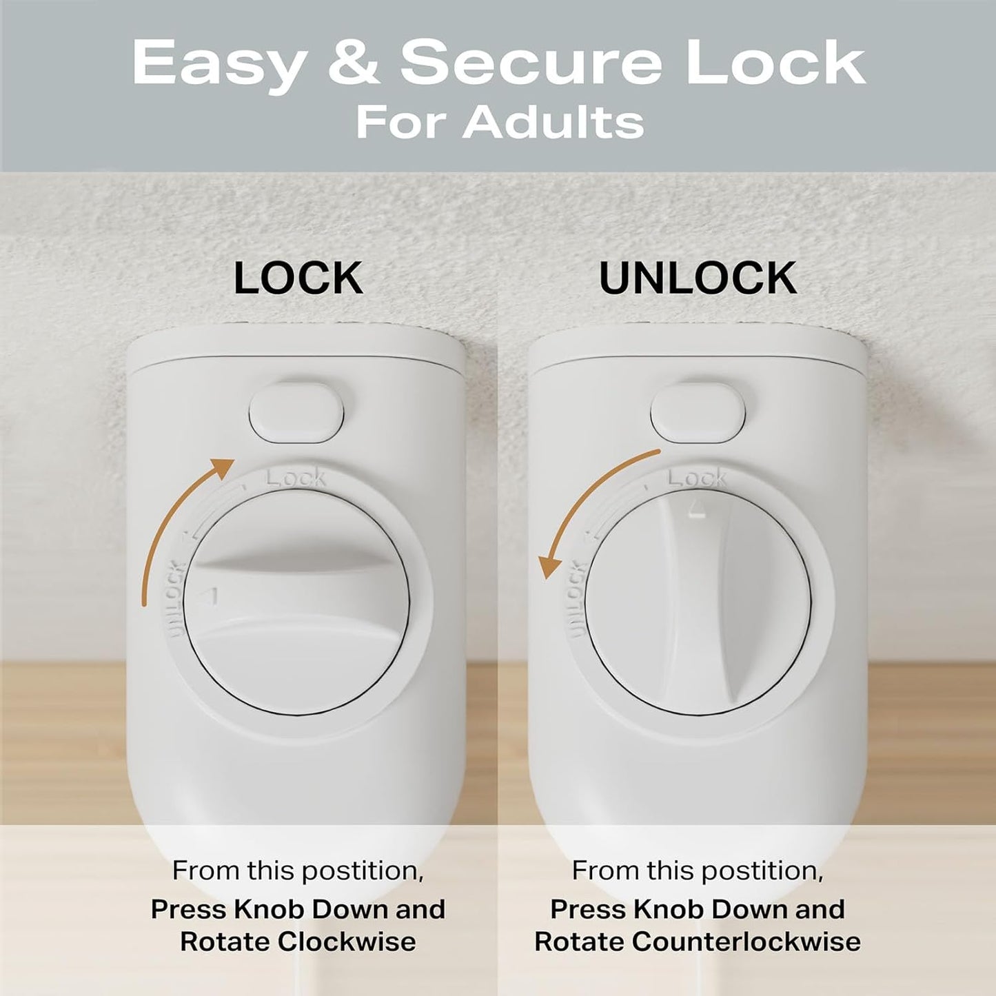 Cumbor 55" Wide Retractable Baby Gates for Stairs, Mom's Choice Award - Mesh Dog Gate for Doorways, Pet Safety Essential Fit for Baseboards, Wide Toddlers Gates for Hallways, Indoor & Outdoor, White