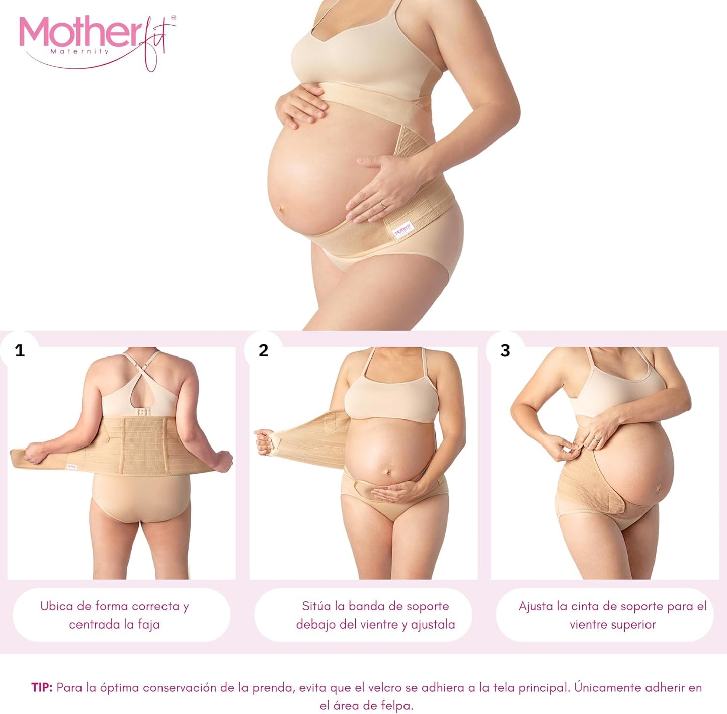 Pregnancy Girdle - Belly Bands for Pregnant Women Breathable Pregnancy Belly Support Band Adjustable Maternity Belt