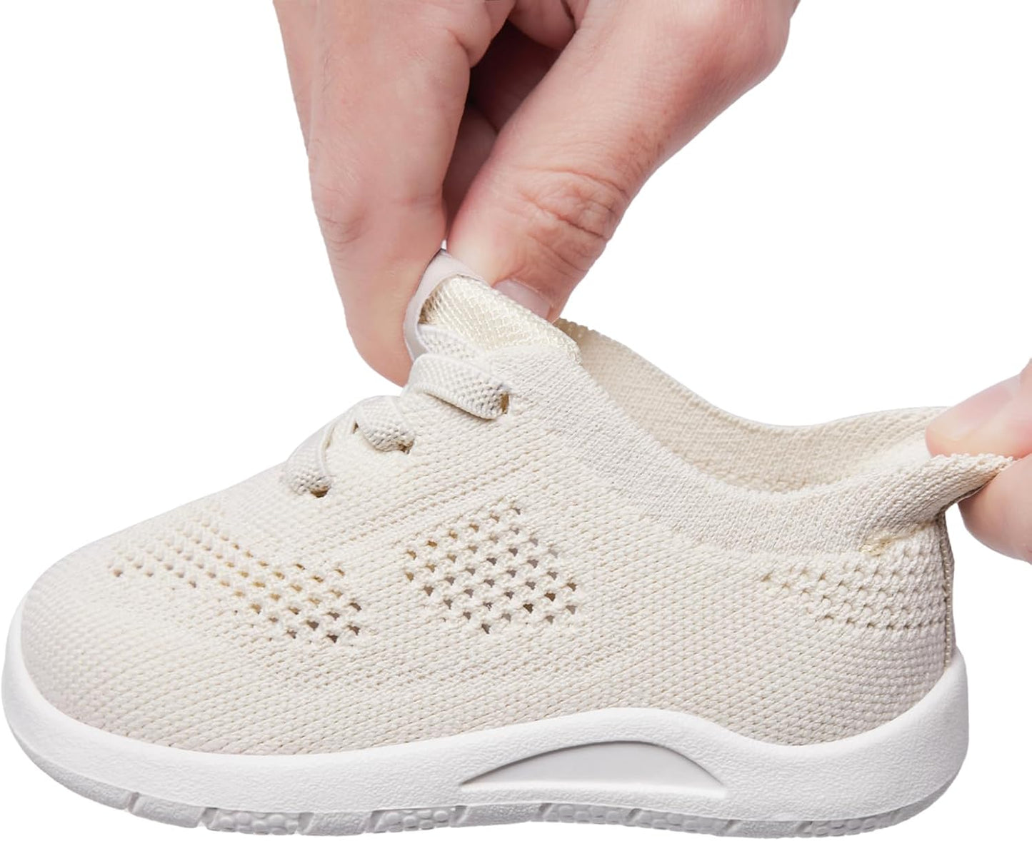 MORENDL Toddler Shoes Baby Walking Sock Shoes Infant Sneakers 0-4 Years Boy Girl Barefoot Tennis Shoe Non-Slip Brethable