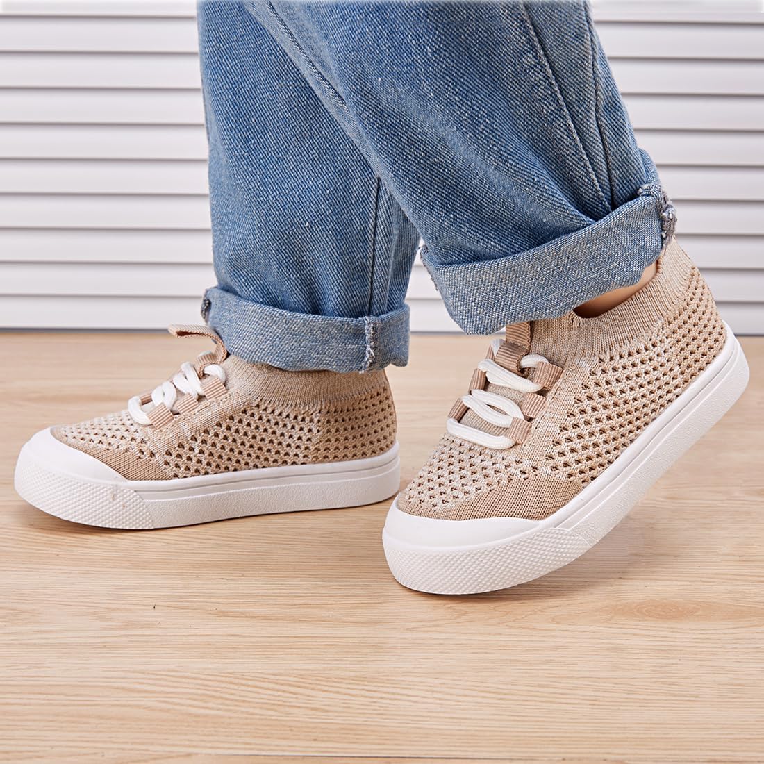 BMCiTYBM Baby Shoes Boy Girl Infant Sneakers Non-Slip First Walkers 6 9 12 18 24 Months