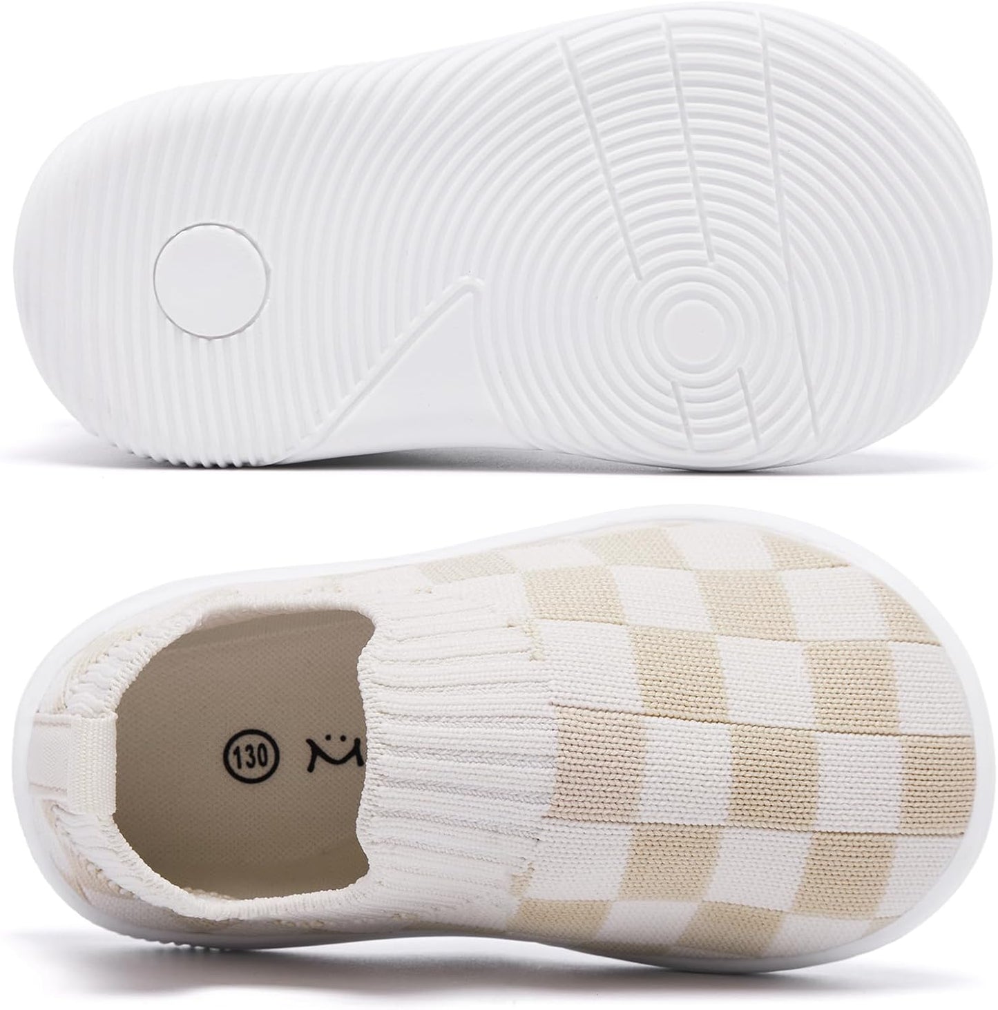 MORENDL Baby Toddler Walking Socks Non-Slip Breathable Unisex Casual Sneakers