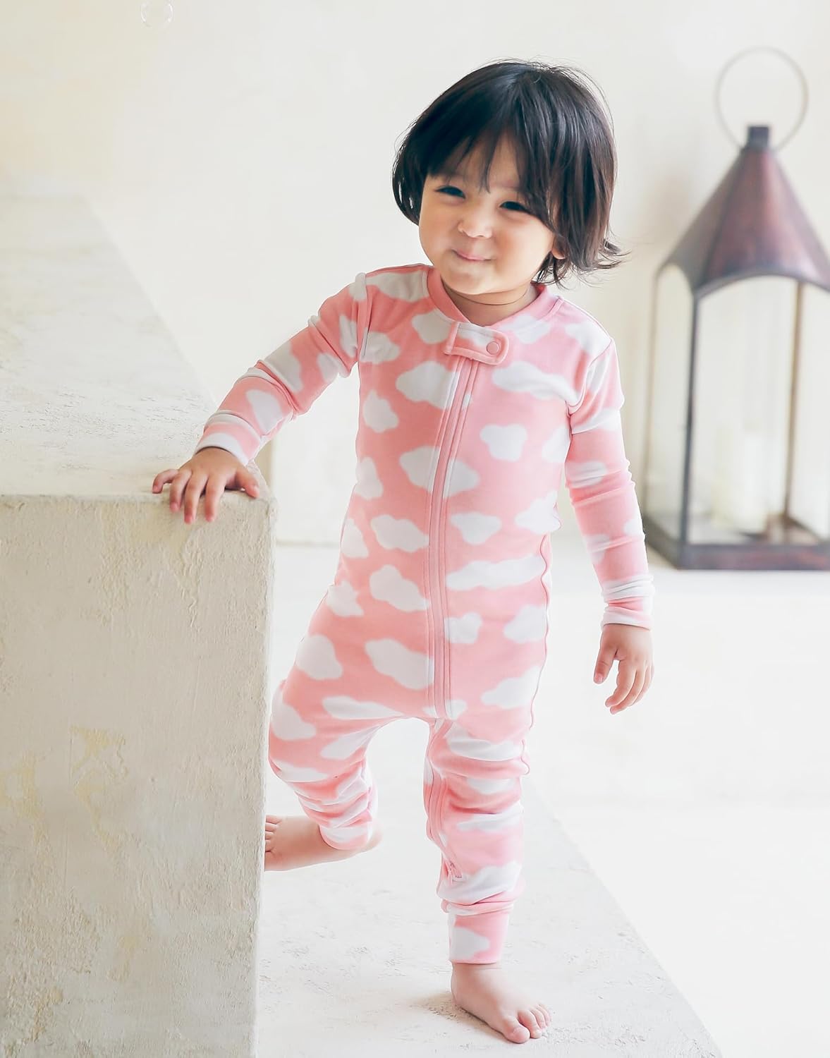 VAENAIT BABY Infant Toddler Boys Girls Footed Pajamas One-PIece Romper Sleep and Play 0M-2T