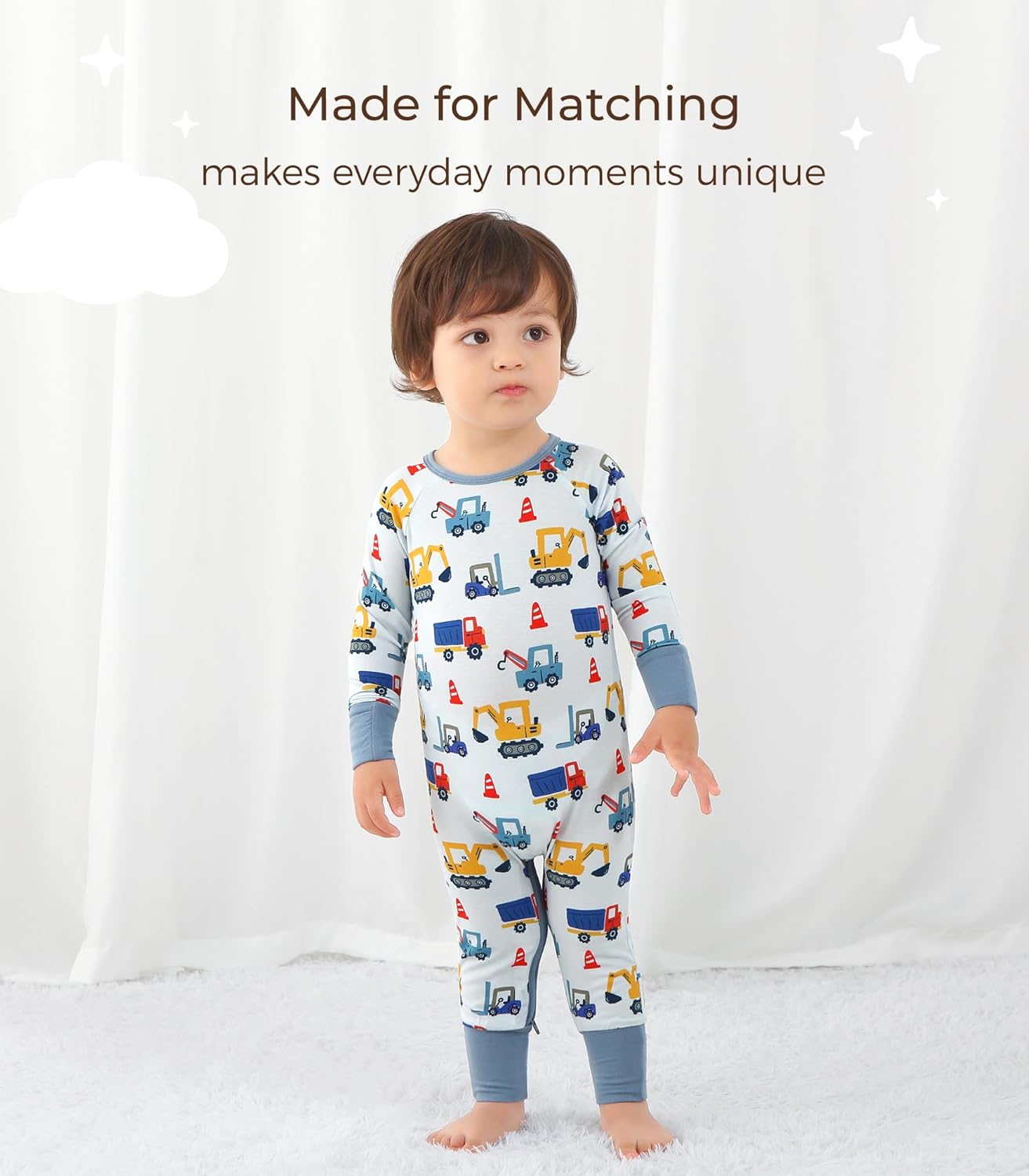 Baby Boys Girls Romper Long Sleeve Jumpsuits Infant Unisex One-Piece Bamboo Viscose Zipper Mitten Rompers