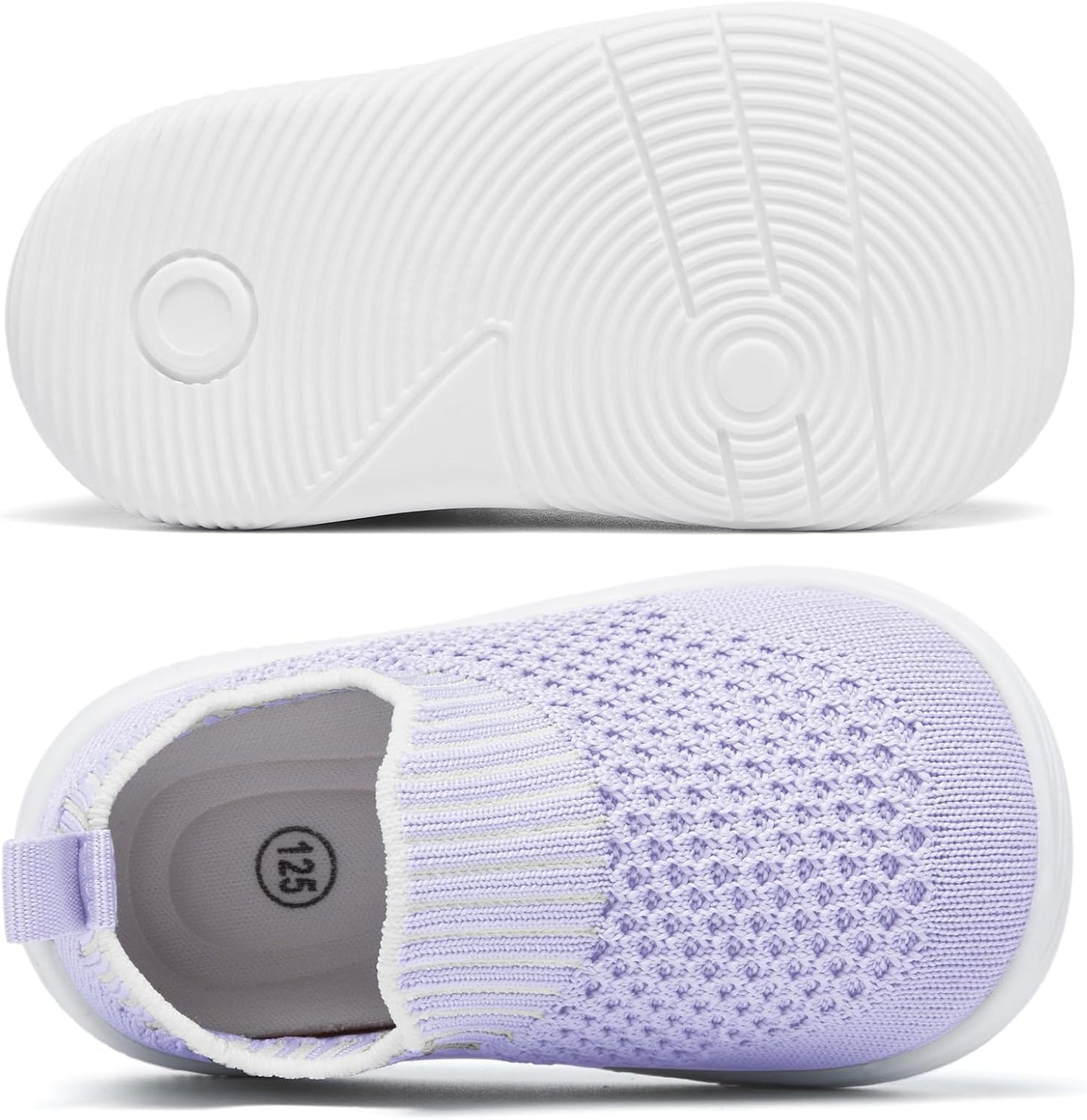 MORENDL Baby Toddler Walking Socks Non-Slip Breathable Unisex Casual Sneakers