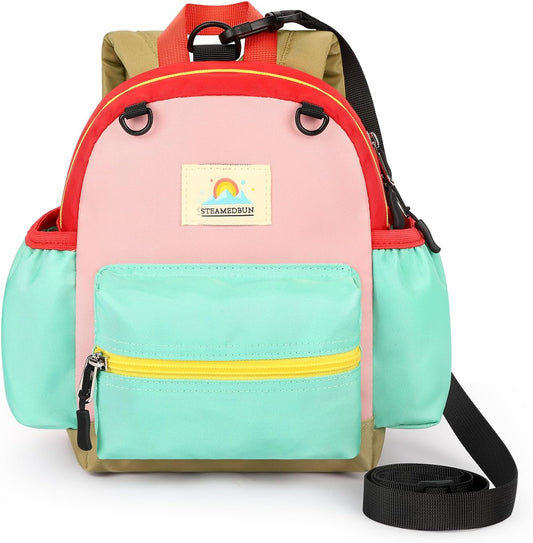 STEAMEDBUN Backpack Leash for Toddlers 1-3: Baby Backpack with Leash for Boys Girls - Anti-Lost Harness for Walking