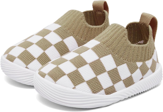 MORENDL Baby Toddler Walking Socks Non-Slip Breathable Unisex Casual Sneakers