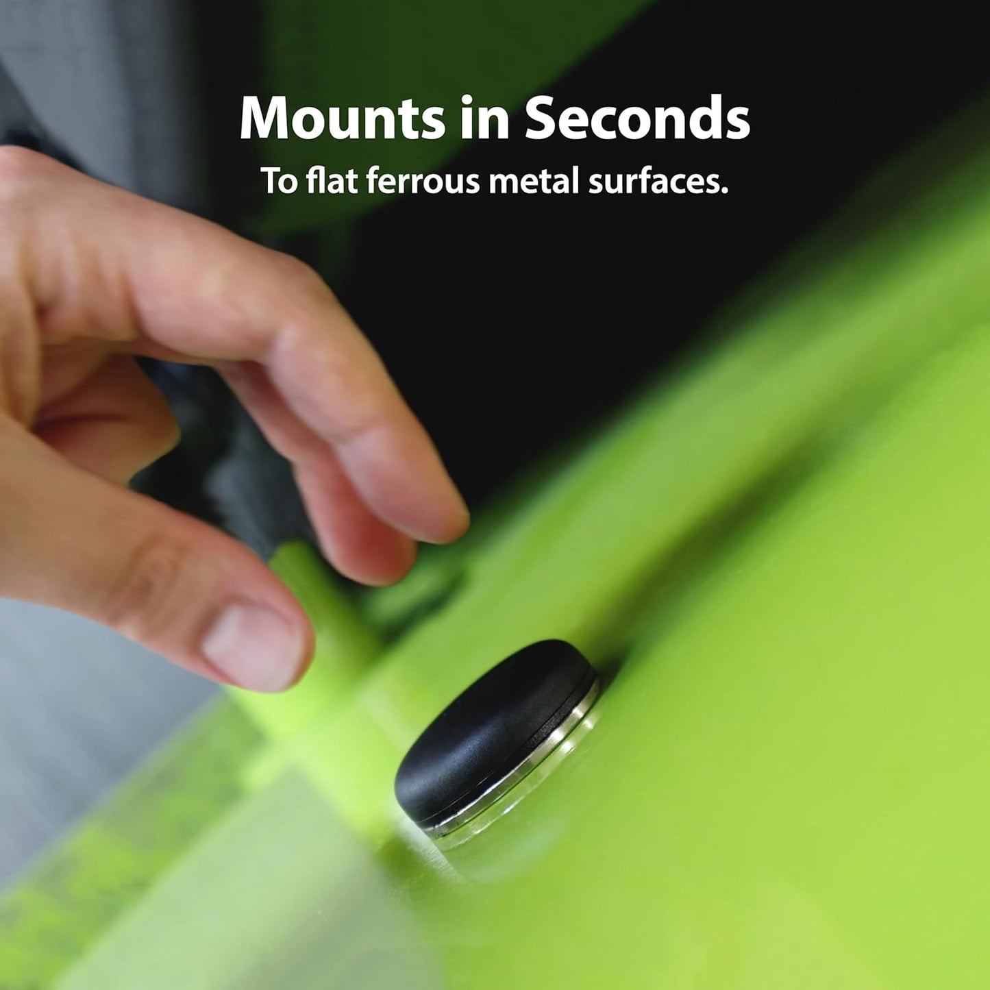 Elevation Lab AirTag Magnetic Case Aero (2 Pack) - TagVault™ - The Aerodynamic AirTag Magnetic Case | Ultra-Strong Oversized Neodymium Magnet, Discreet, Easy Screw-On Design