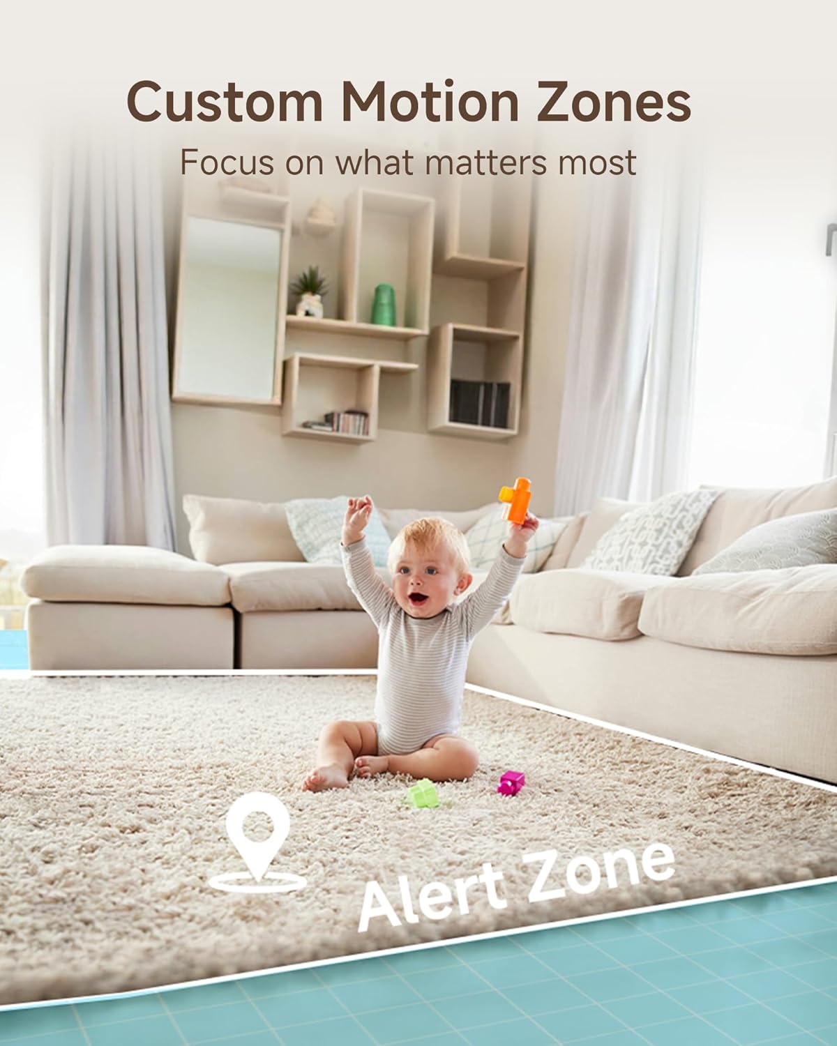 ARENTI Smart Baby Monitor with Camera and Audio, 1080P PTZ Camera with 5-inch Screen, Free Smartphone App, 2.4G WiFi, Auto Tracking, Temp Sensor, Lullaby, Night Vision, 2-Way Talk, Vox Mode(B2S Kit)