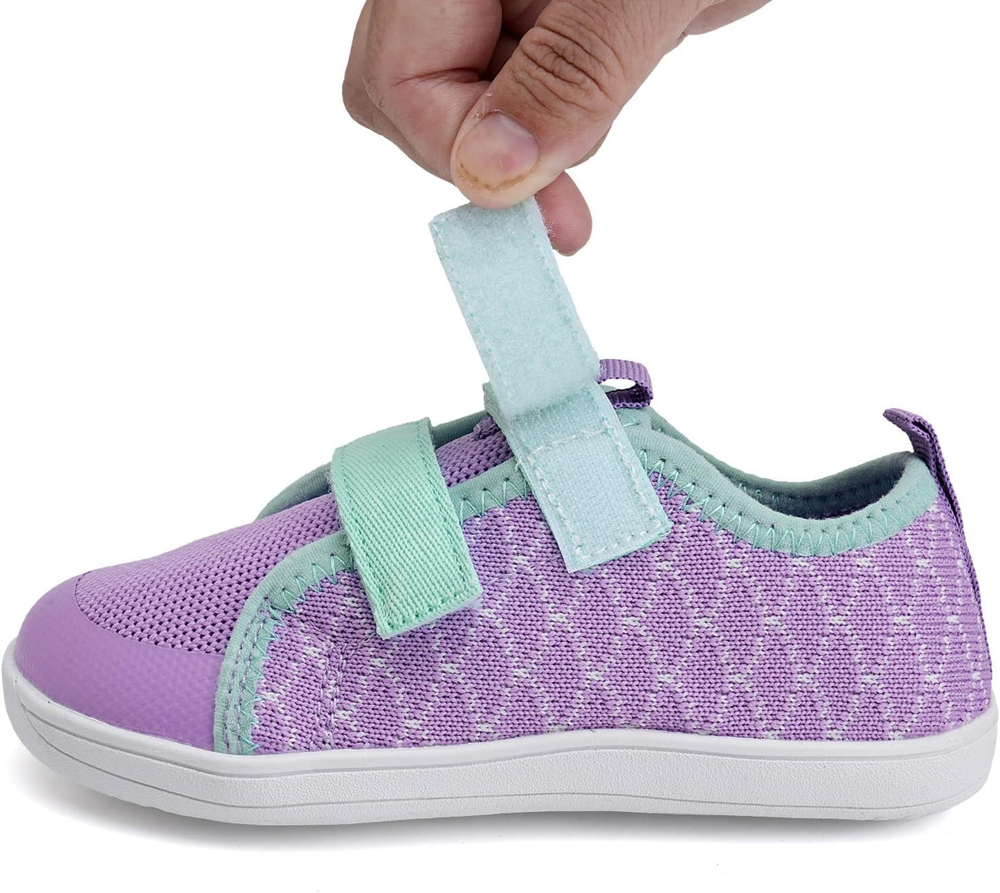 WateLves Toddler Little Kids Wide Barefoot Shoes The First Walking Shoes Girls Boys Breathable Zero Drop Minimalist Sneakers with Wide Toe Box Natural to Grow