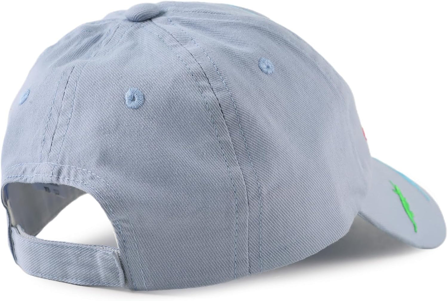 JANGANNSA Dinosaur Boys Girls Caps Embroidery Baby Baseball Caps Cotton Infant Toddler Kids Hat Spring Summer Autumn 2-6Y