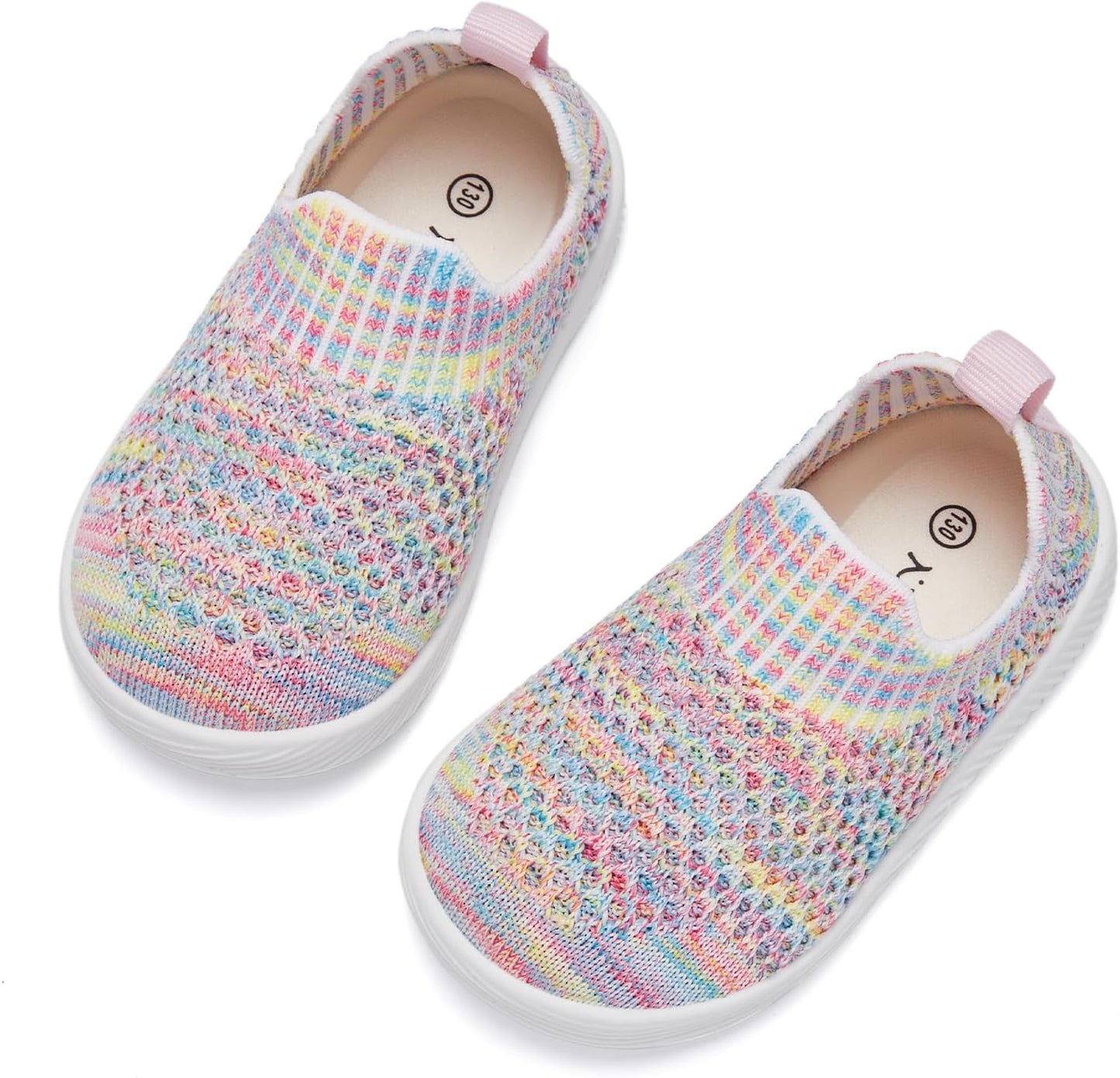 MORENDL Baby Toddler Walking Socks Non-Slip Breathable Unisex Casual Sneakers
