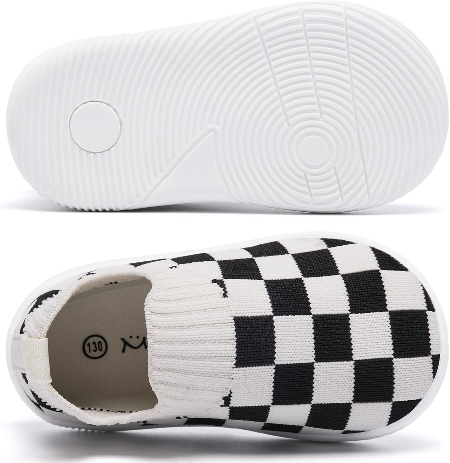 MORENDL Baby Toddler Walking Socks Non-Slip Breathable Unisex Casual Sneakers