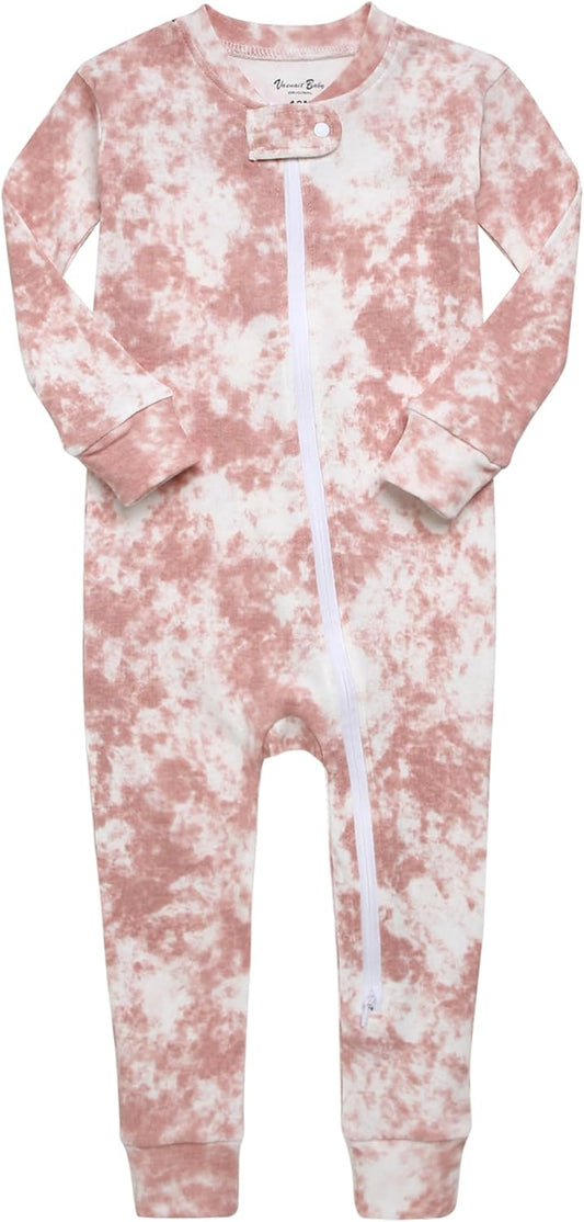 VAENAIT BABY Infant Toddler Boys Girls Footed Pajamas One-PIece Romper Sleep and Play 0M-2T