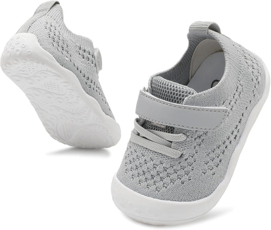 LeIsfIt Baby Shoes Girls Boys First Walking Shoes Infant Sneakers Crib Shoes Lightweight Non-Slip Shoes