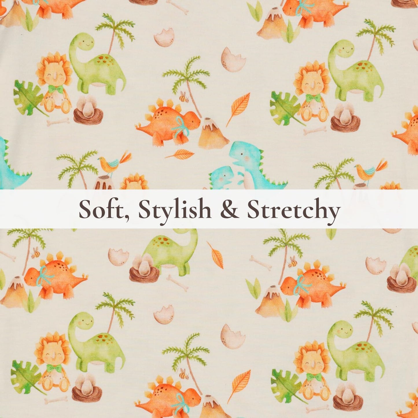 Baby Romper Long Sleeves for 3-24 Month Boys & Girls | 95% Bamboo Viscose Baby Rompers Two-Way Zipper Onesie