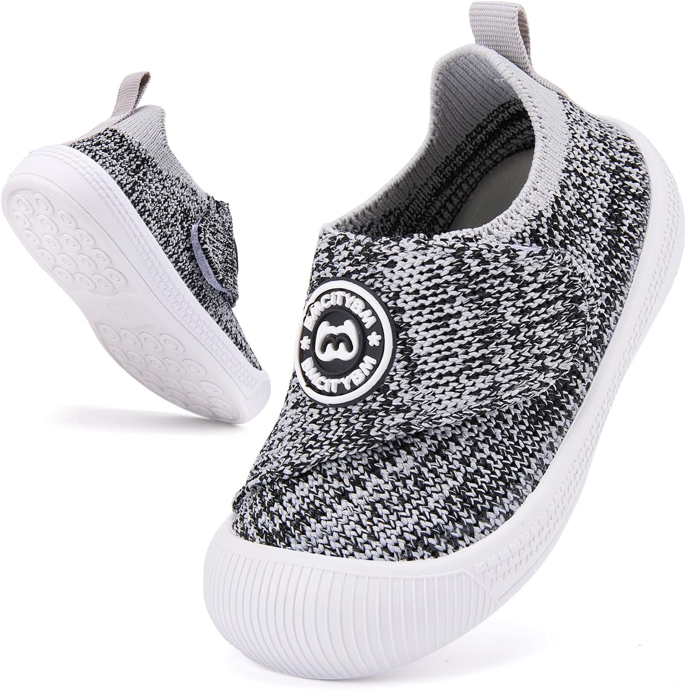 BMCiTYBM Baby Shoes Infant Boy Girl First Walker Shoes Toddler Walking Shoes Lightweight Non-Slip Sneakers for 6 9 12 18 24 Months