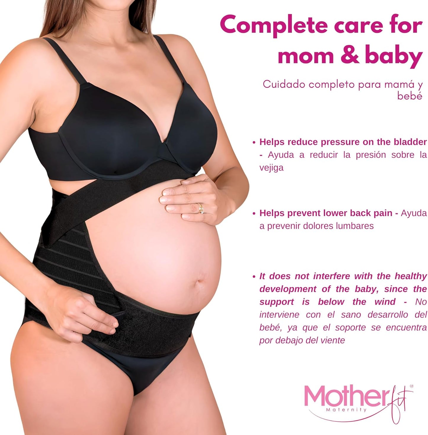 Pregnancy Girdle - Belly Bands for Pregnant Women Breathable Pregnancy Belly Support Band Adjustable Maternity Belt