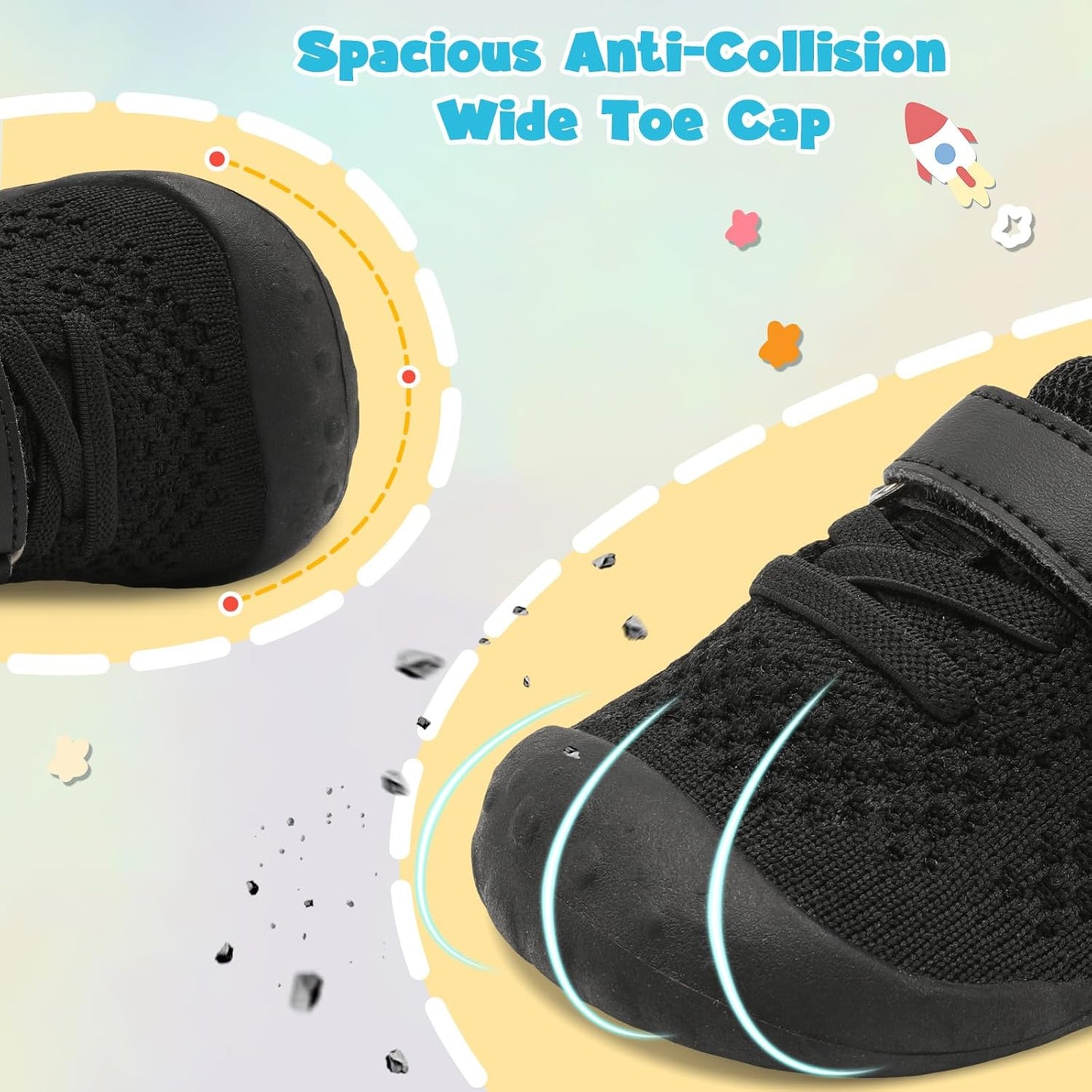 LeIsfIt Baby Shoes Girls Boys First Walking Shoes Infant Sneakers Crib Shoes Lightweight Non-Slip Shoes