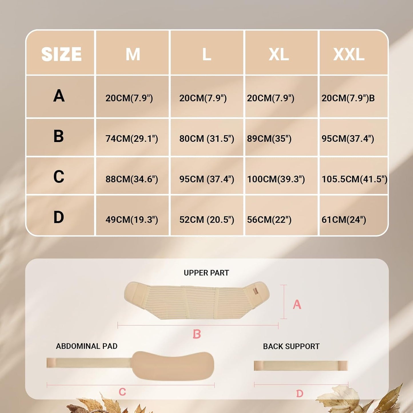 Maternity Belly Band for Pregnant Women, Maternity Belt, Pregnancy Belly Support Band for Abdomen,Breathable and Adjustable Belly Brace, Relieve Waist and Back Pain(XL)