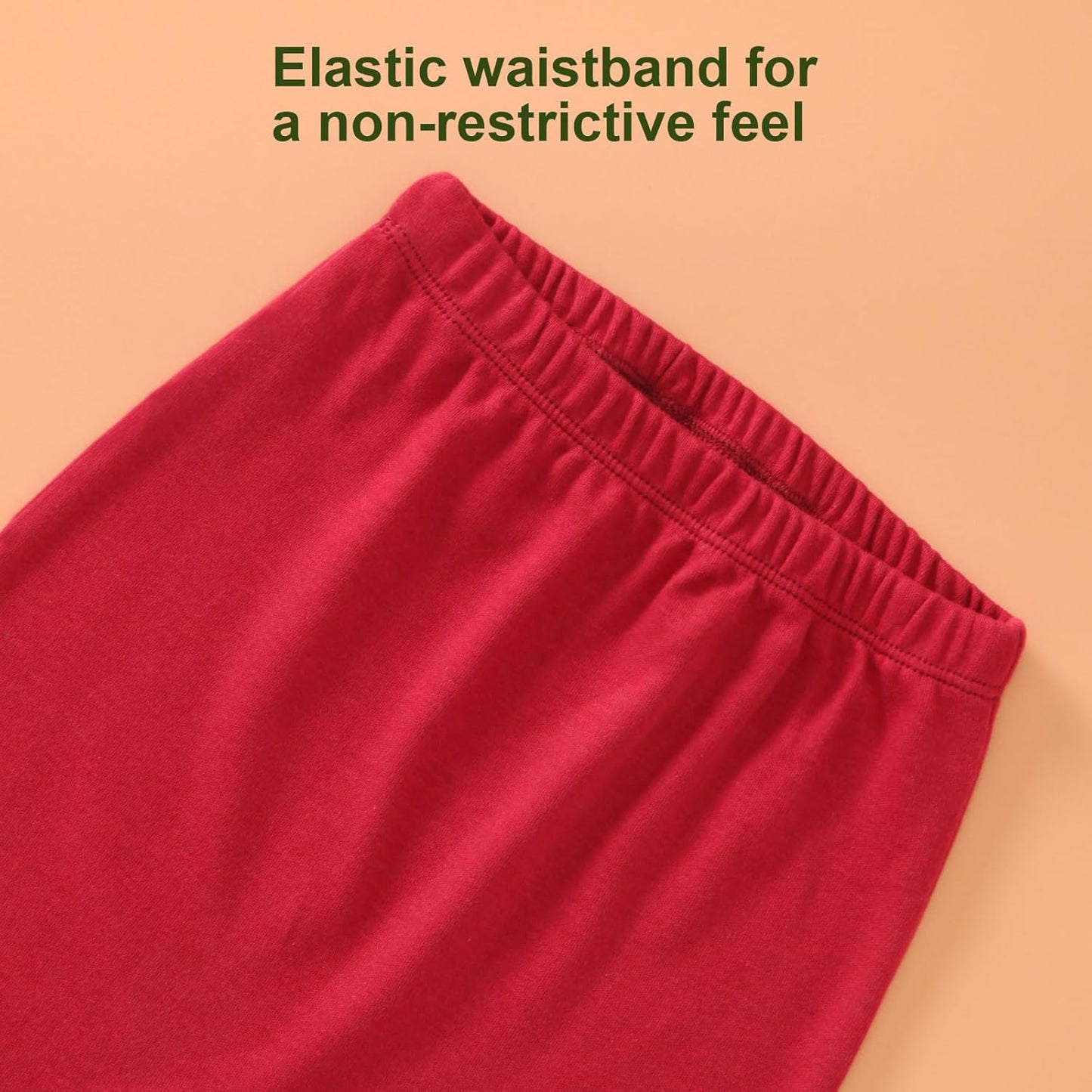 Hakochia Baby Pants for Boys & Girls: 100% Cotton, Soft, Comfy, Ample Diaper Room 0-36 Months