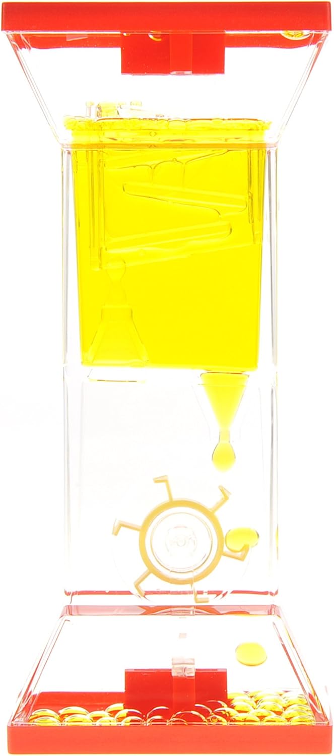 PowerTRC Liquid Motion Bubbler Sensory Toy, Fidget Toy for Desk Tops | Calming and Relaxing ADHD, Anxiety, and Autism Toy for Kids and Adults