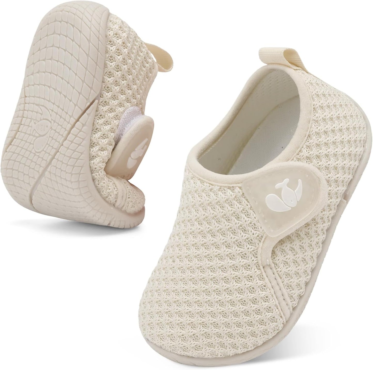 FEETCITY Toddler Walking Shoes Slip On Toddler Shoes Boys Girls Kids Sports Sneakers Casual School Shoes Barefoot Shoes