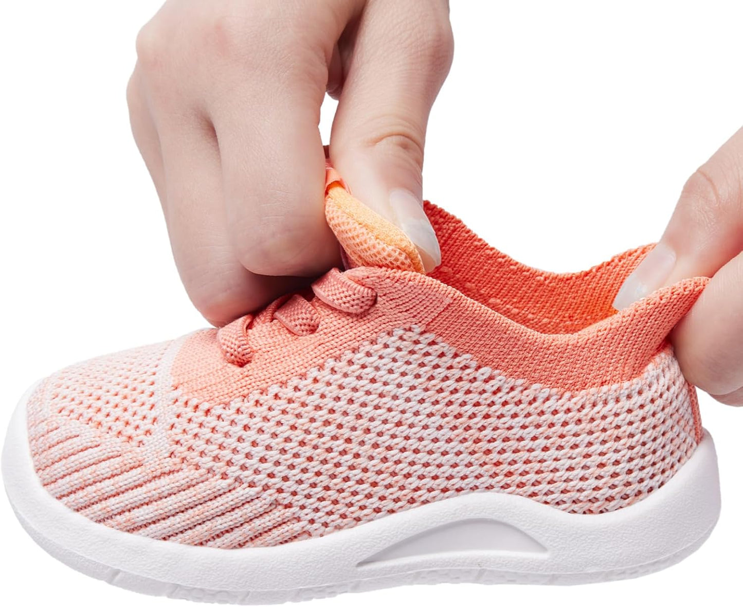 MORENDL Toddler Shoes Baby Walking Sock Shoes Infant Sneakers 0-4 Years Boy Girl Barefoot Tennis Shoe Non-Slip Brethable