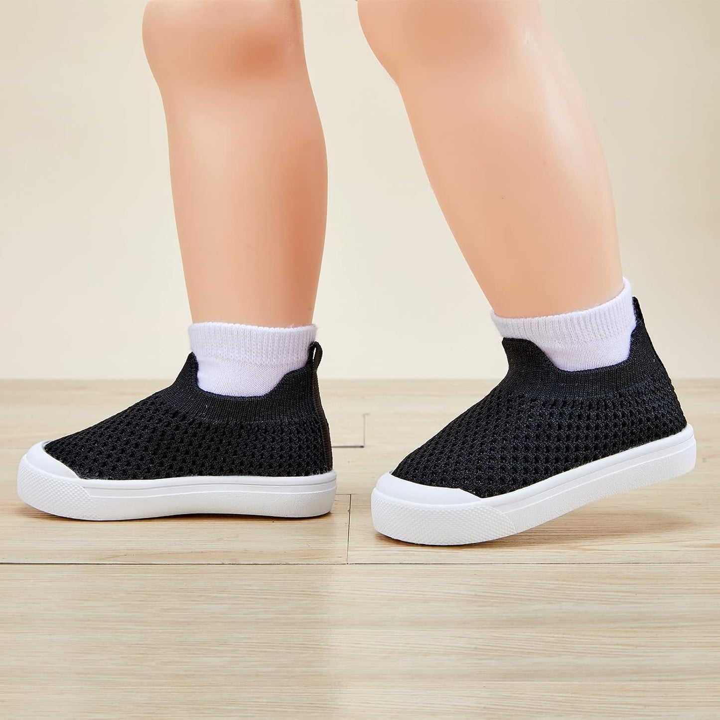 BMCiTYBM Baby Sneakers Girls Boys Lightweight Breathable Mesh First Walkers Shoes 6-24 Months