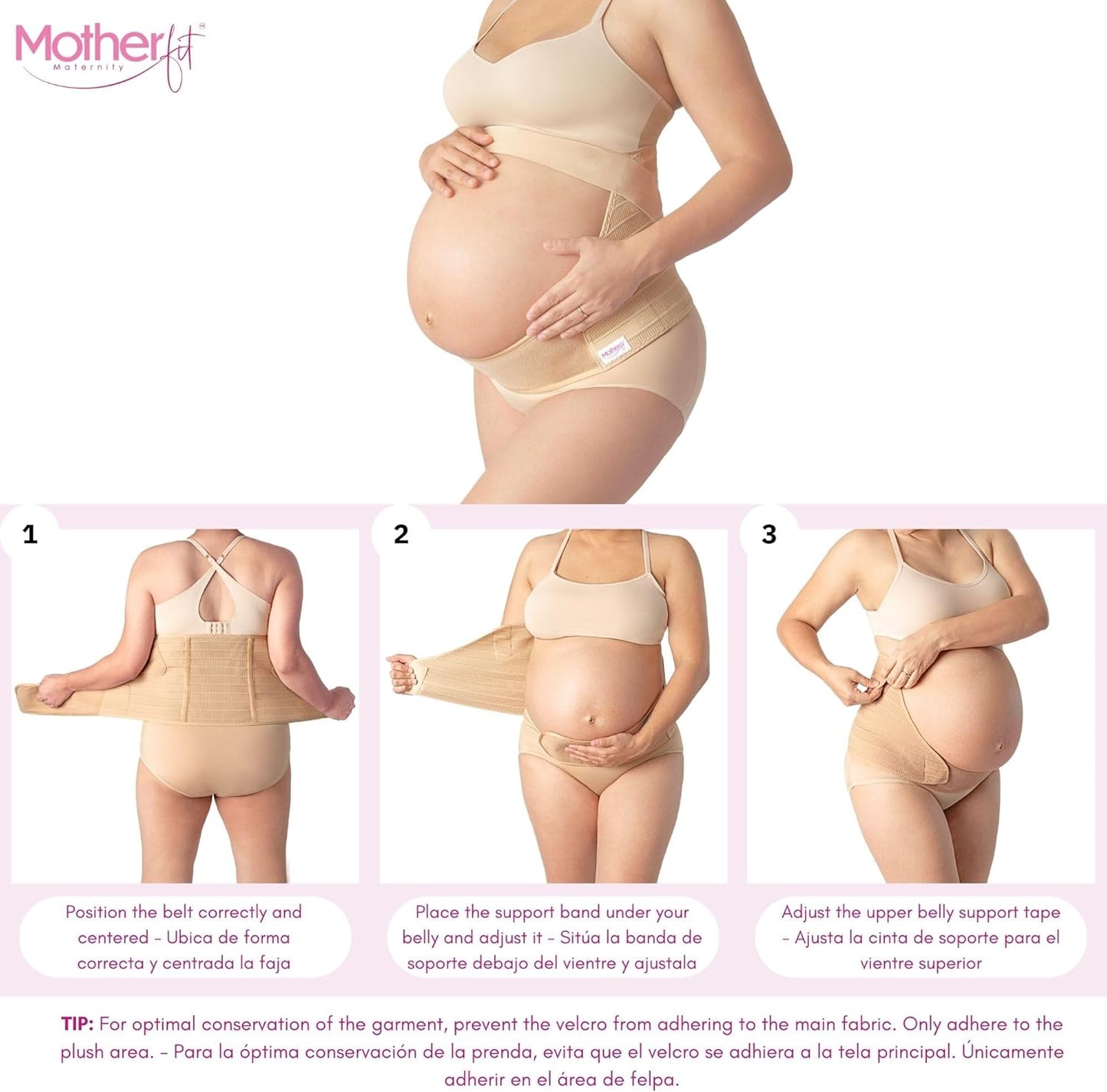 Pregnancy Girdle - Belly Bands for Pregnant Women Breathable Pregnancy Belly Support Band Adjustable Maternity Belt