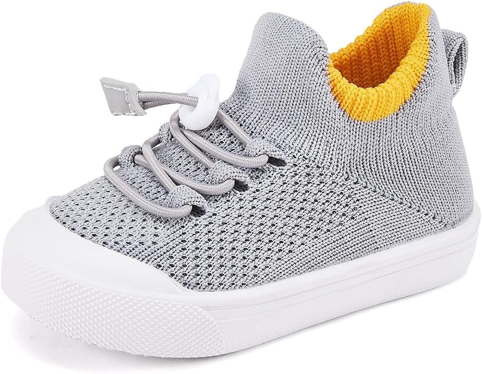 BMCiTYBM Baby Sneakers Girls Boys Lightweight Breathable Mesh First Walkers Shoes 6-24 Months