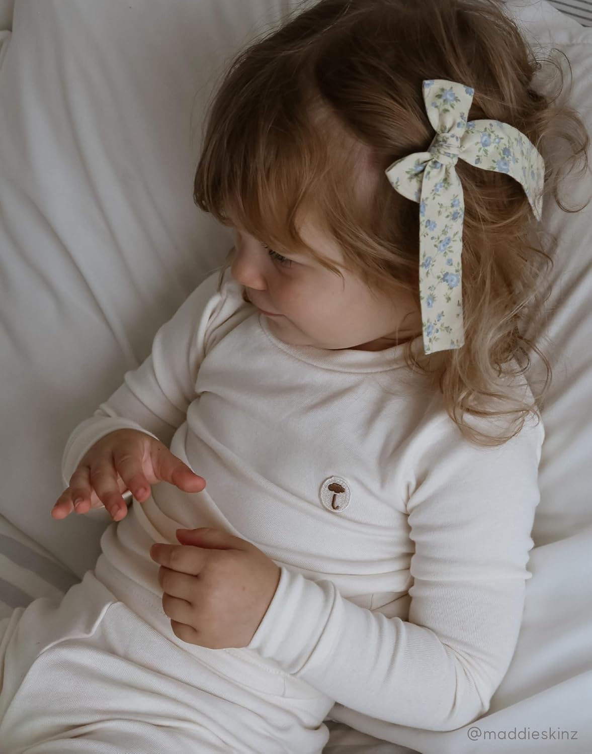 moimoln 6M-8Y Modal Cotton Solid Soft Breathable Baby Toddler Boys Girls Snug fit Pjs Long Sleeve Pajamas Set Sleepwear Daily