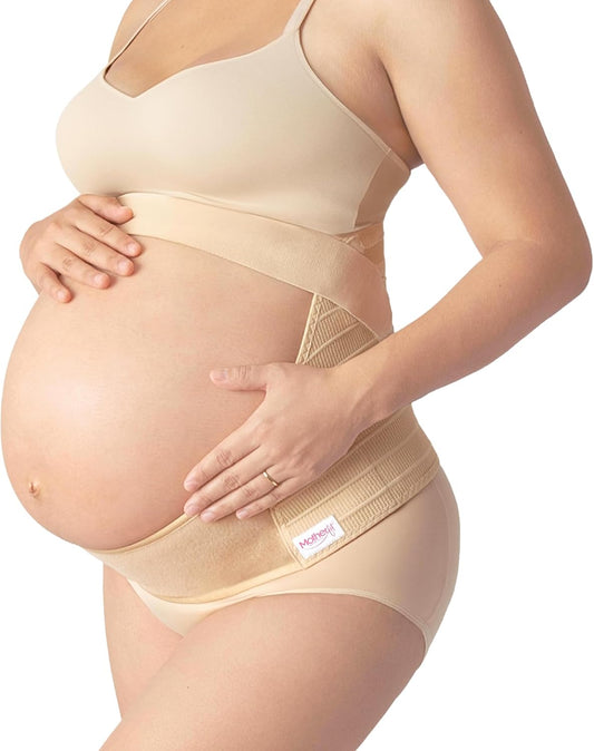 Pregnancy Girdle - Belly Bands for Pregnant Women Breathable Pregnancy Belly Support Band Adjustable Maternity Belt