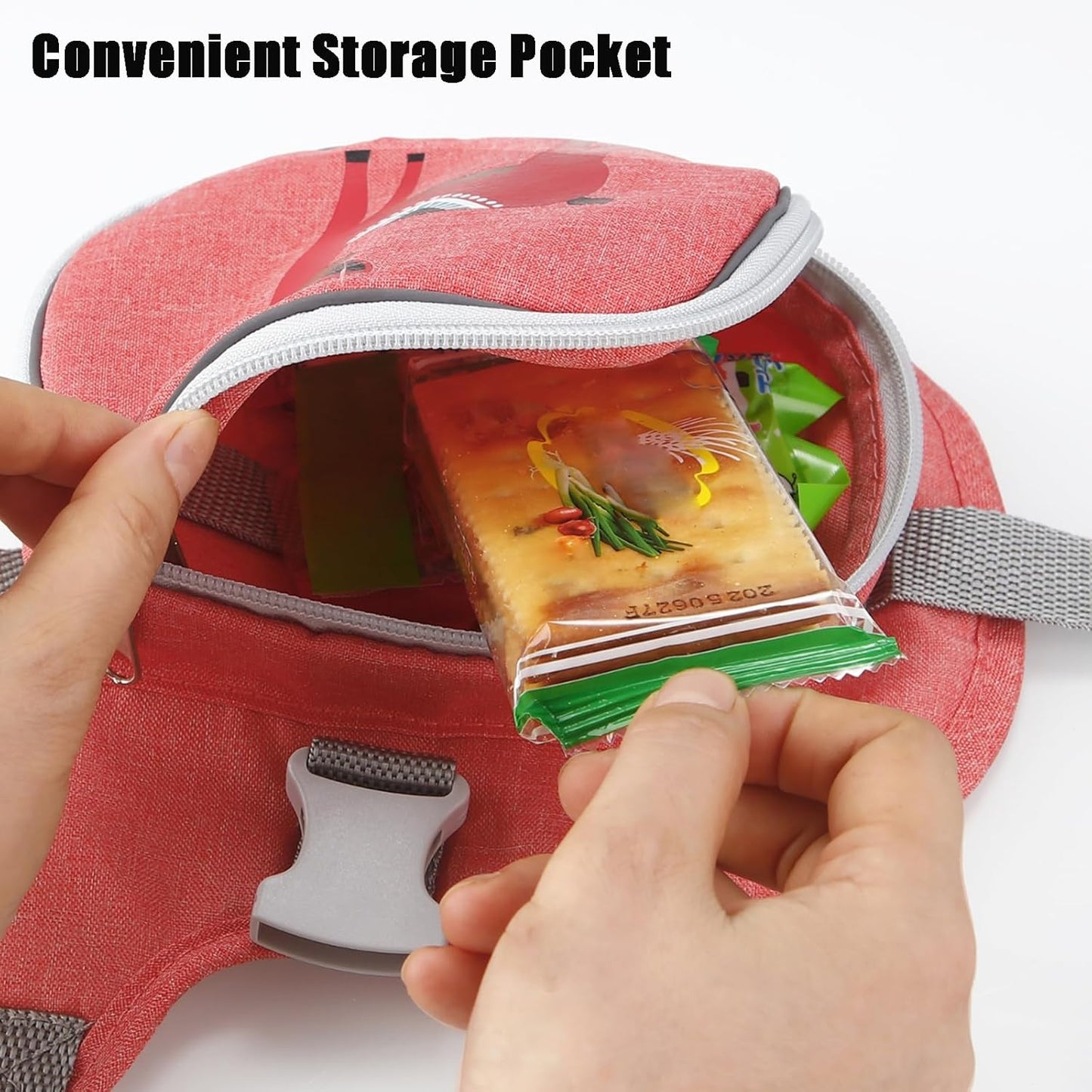 PandaEar Toddler Backpack Leash with Anti-Lost Wrist Link, Kids Safety Harness Children Leashes for Boys Girls, Cute Deer Design