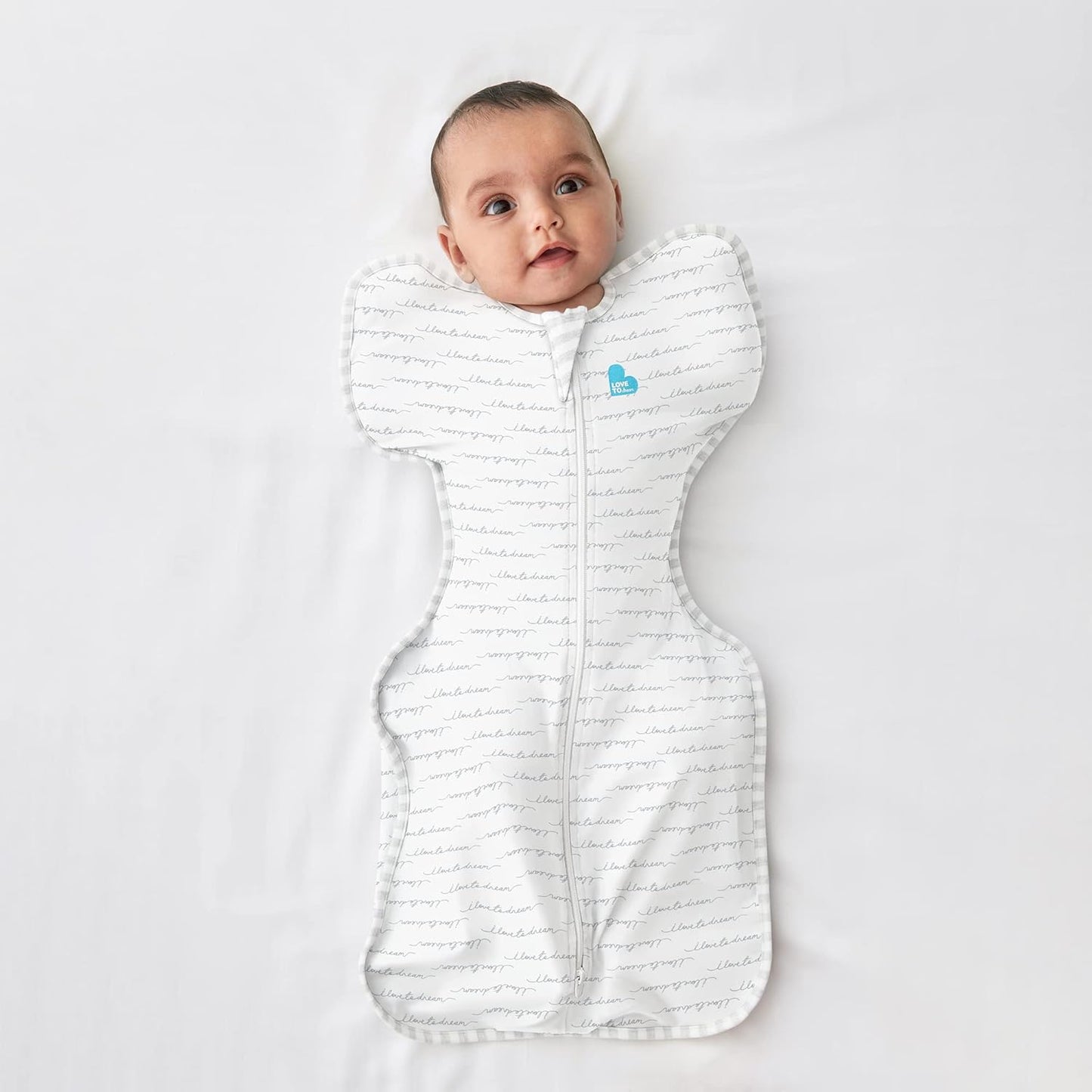 Love to Dream Swaddle UP, Baby Sleep Sack, Self-Soothing Swaddles for Newborns, Get Longer Sleep, Snug Fit Helps Calm Startle Reflex, New Born Essentials for Baby, 1.0 TOG, 5-8.5 lbs, Dreamer