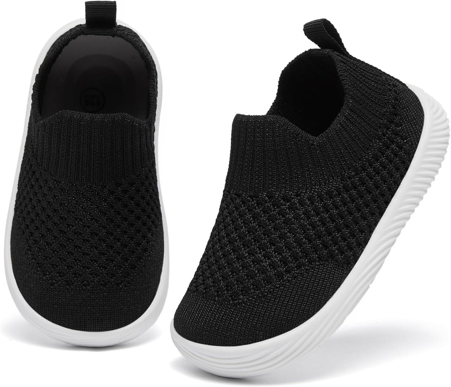 MORENDL Baby Toddler Walking Socks Non-Slip Breathable Unisex Casual Sneakers