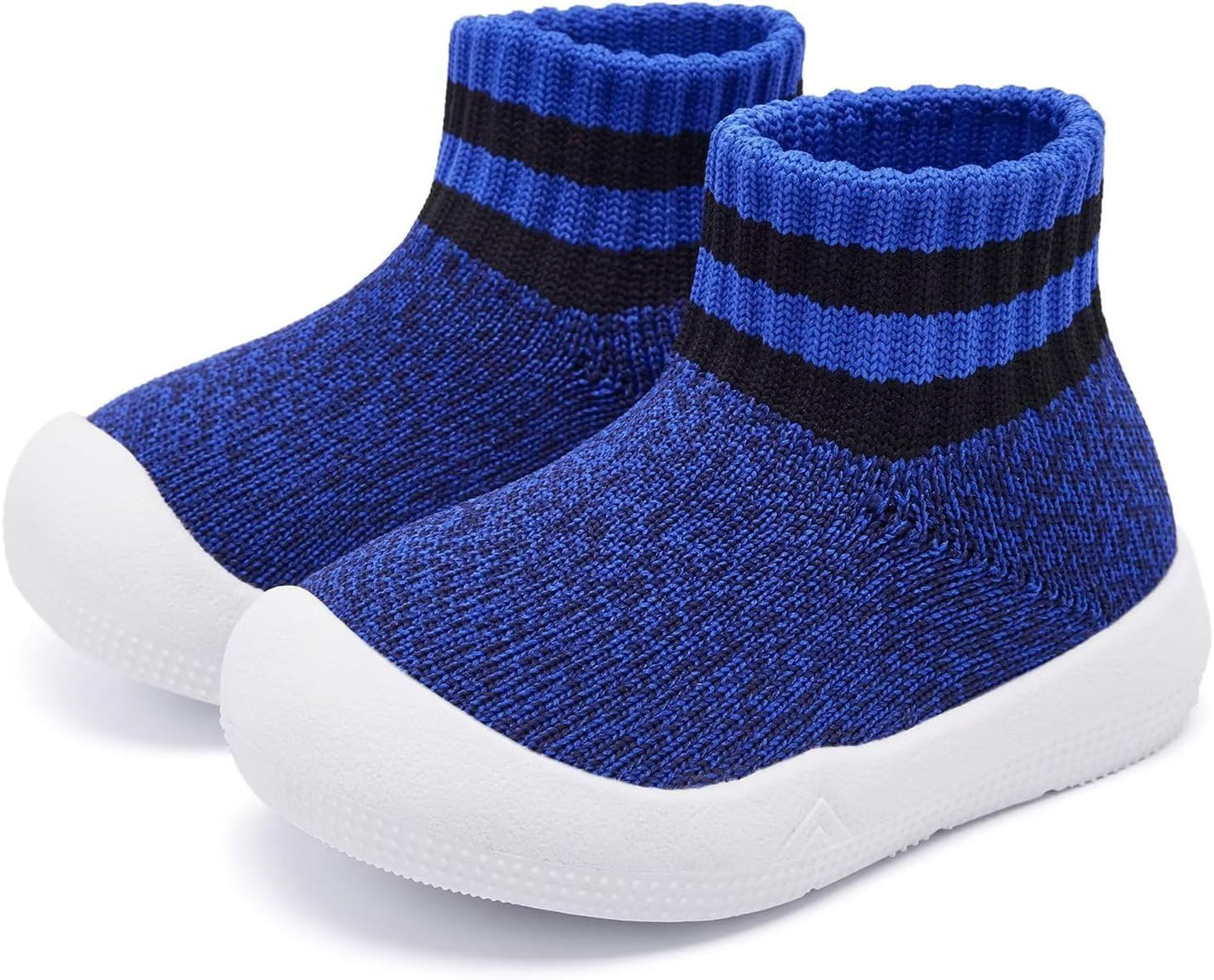 Eashi Baby Boy Girl Non-Skid Indoor Infant Walking Shoes Breathable Warm Elastic Sock Shoes with Memory Sole Protect Toes Outdoor Sneakers