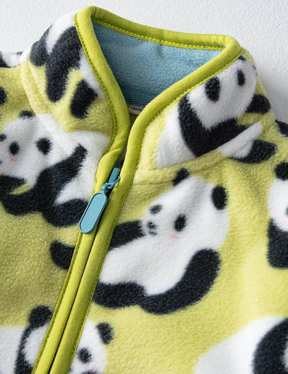 Kids Printed Polar Fleece Jacket Toddler Baby Boys Girls Autumn Winter Warm Sherpa Lining Outerwear Soft Lightweight