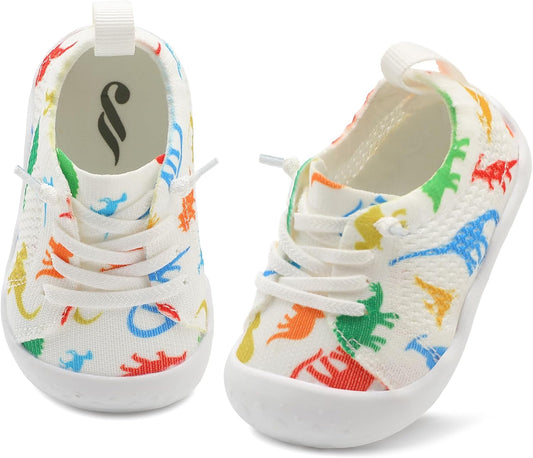 JIASUQI Baby Shoes for Toddler Boys Girls Sneakers Slip on Walking Shoes for Babies
