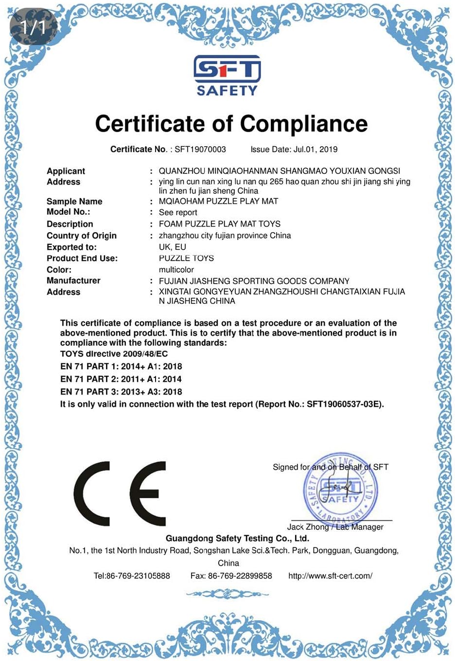 MQIAOHAM® 25 Pieces Puzzle Play Mats, Soft Baby Play Mat, Kids Interlocking Foam Floor Tiles, Toddlers Carpet Playmats G301025-103