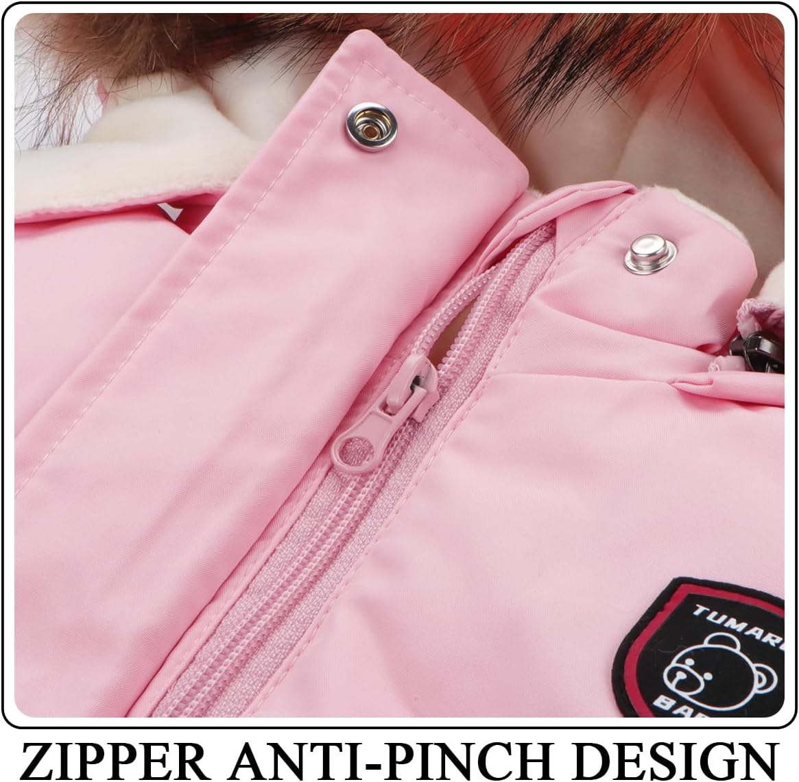 Toddler Winter Coat Baby Puffer Jacket Boy Hoodie Fleece Outerwear Clothes 0-5T