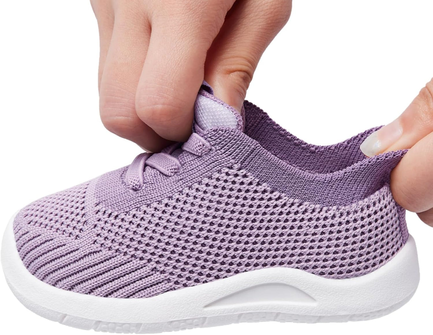 MORENDL Toddler Shoes Baby Walking Sock Shoes Infant Sneakers 0-4 Years Boy Girl Barefoot Tennis Shoe Non-Slip Brethable