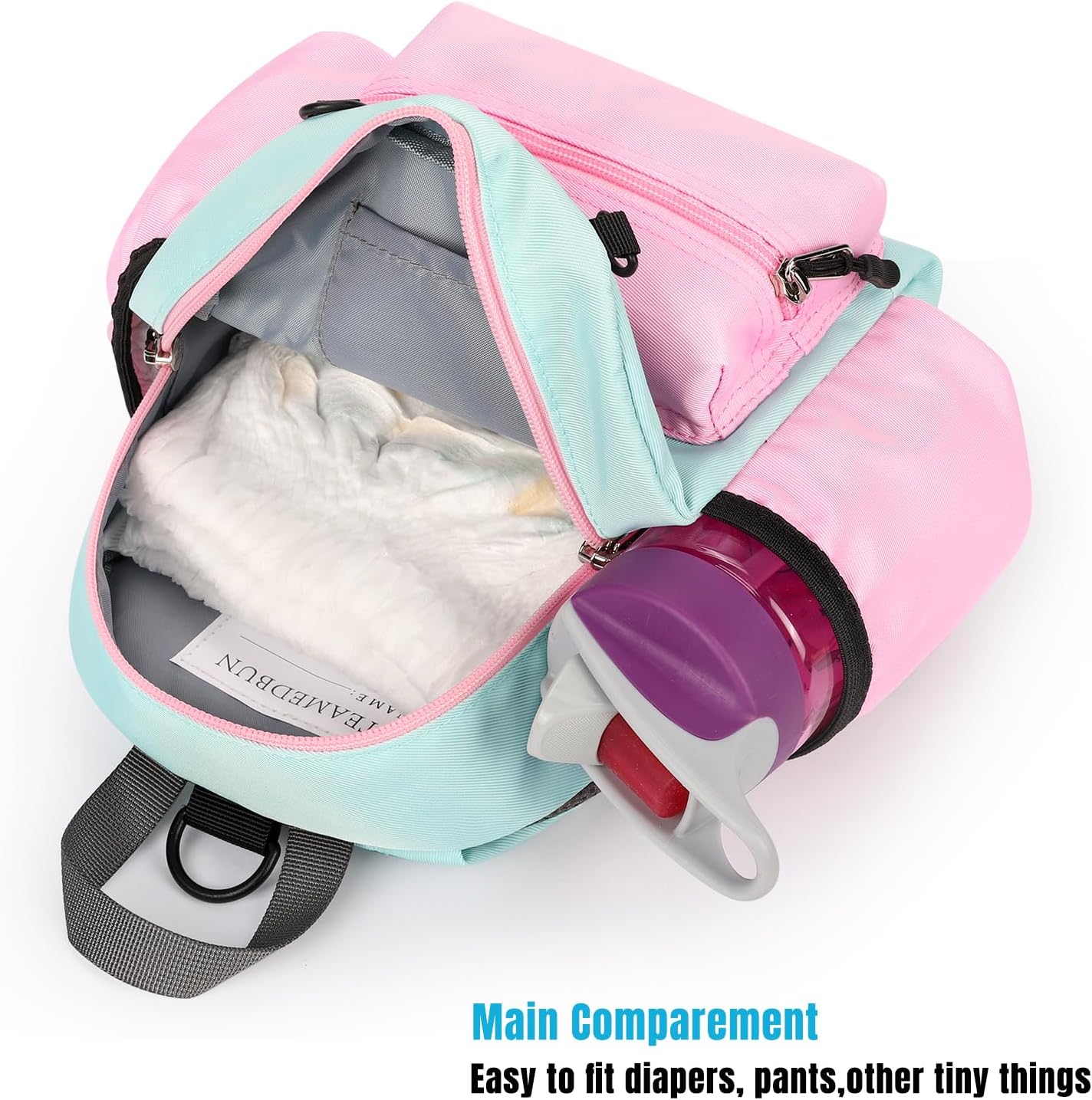 STEAMEDBUN Backpack Leash for Toddlers 1-3: Baby Backpack with Leash for Boys Girls - Anti-Lost Harness for Walking