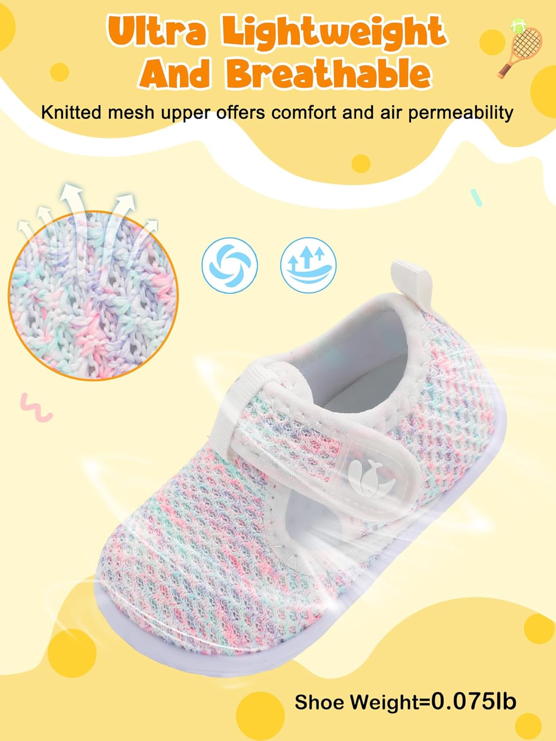 FEETCITY Barefoot Baby Shoes Girls Boys Walking Shoes Infant Sneakers Lightweight Flexible Newborn Dress School Shoe