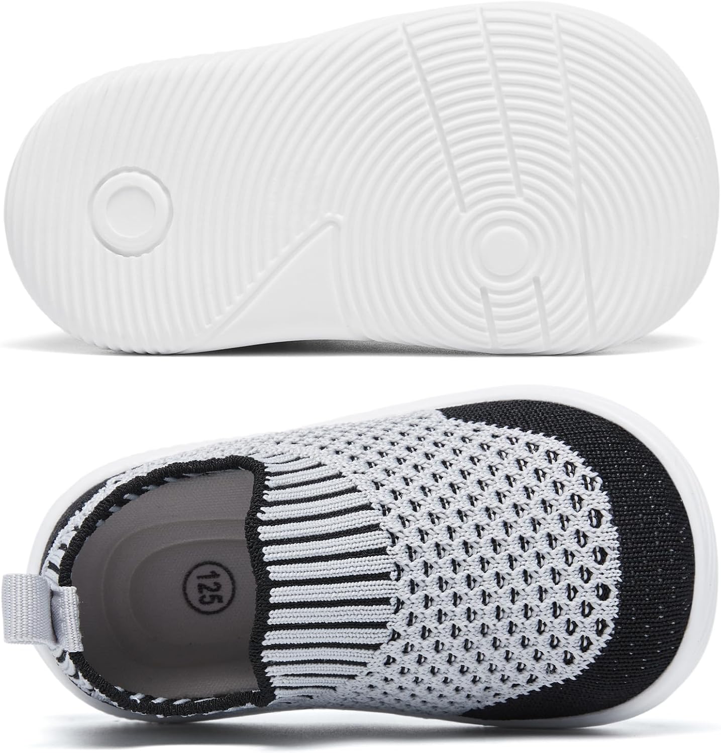 MORENDL Baby Toddler Walking Socks Non-Slip Breathable Unisex Casual Sneakers