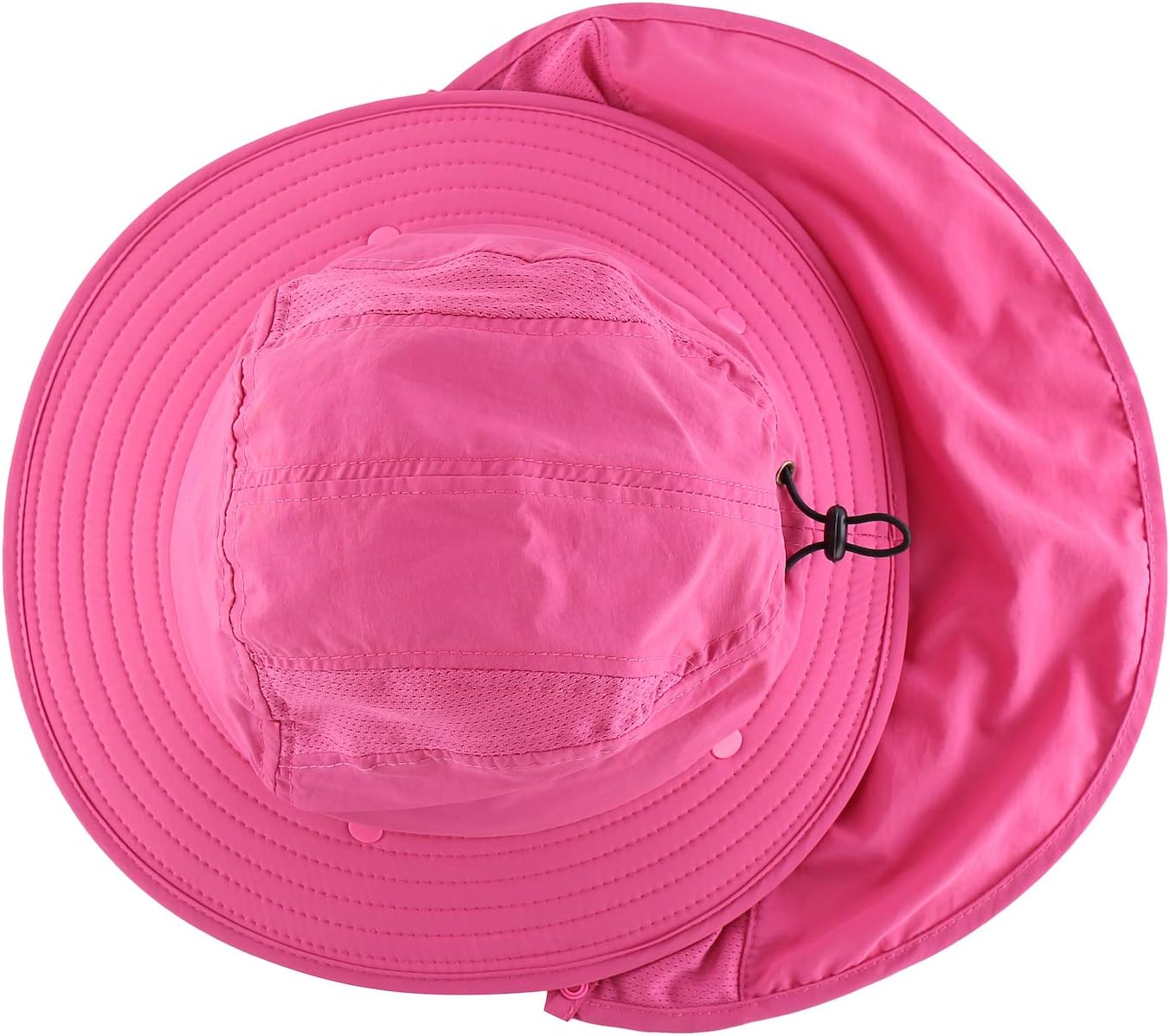 Home Prefer UPF 50+ Boys Sun Hat with Neck Flap Wide Brim Summer Beach Bucket Hat for Boys Girls Toddler Kids Safari Hat